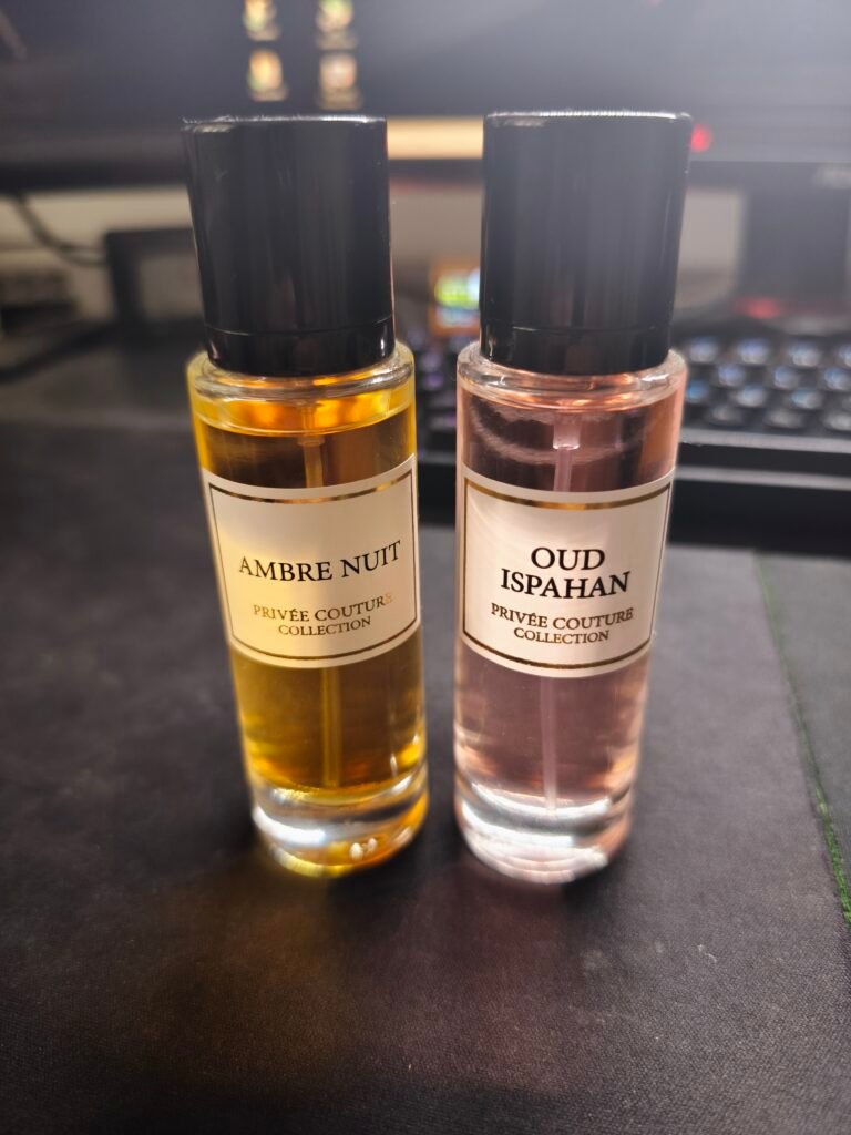 Ard al zaafaran Oud Ispahan and Ambre Nuit